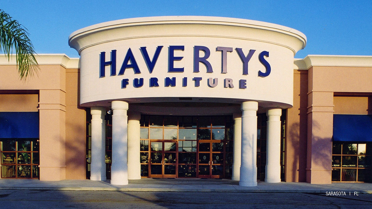 Havertys furniture outlet near me